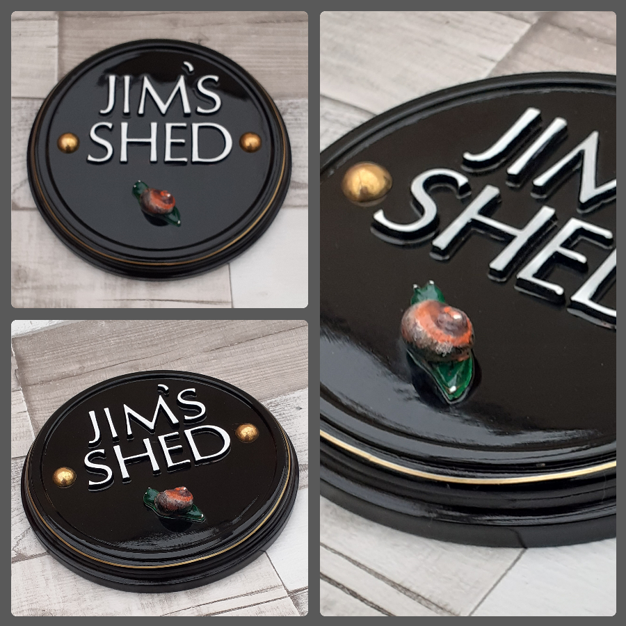 CIRCLE.1 Shed Sign 150mm - Image 12