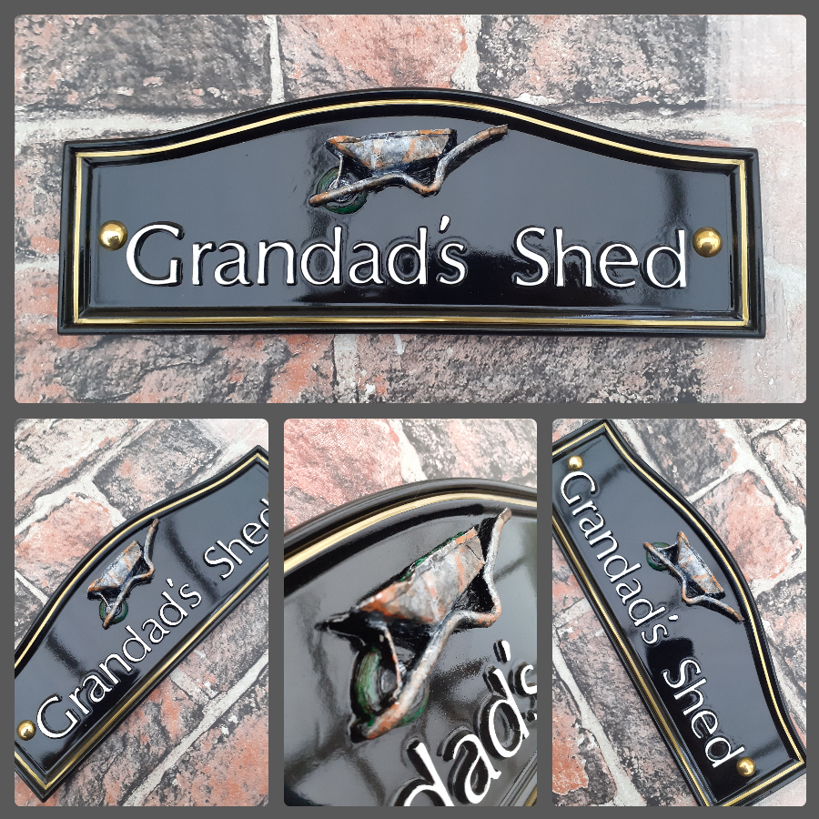 Man cave / Girl cave Sign 285mm x 100mm - Image 2